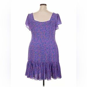 Tanya Taylor Floral Mini Dress